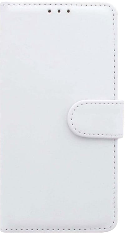 Nokia 1 Plus Hoesje Wit met Pasjeshouder