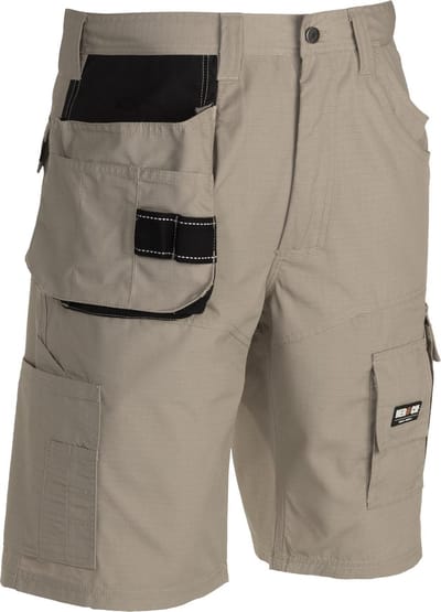 Herock Batua korte werkbroek Experts (1701) - Beige | Zwart - 54