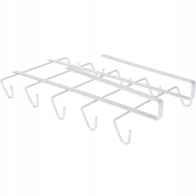 Koopman - Keukenhouder voor Mok - Metaal - Zilver - 28,5 cm