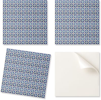 Zelfklevende vinyltegels set met geometrisch patroon, 20x20x20 cm