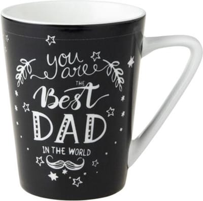 Dutch Rose Beker Best dad zwart doos a 4