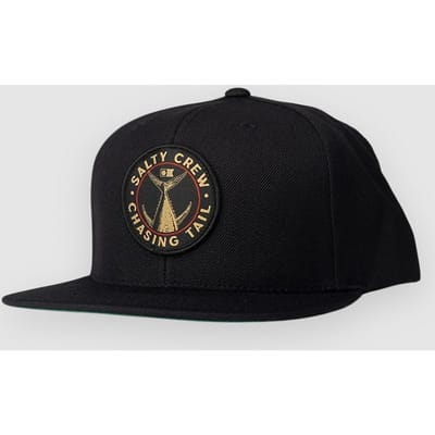 Salty Crew Tailgate 6 Panel Cap zwart