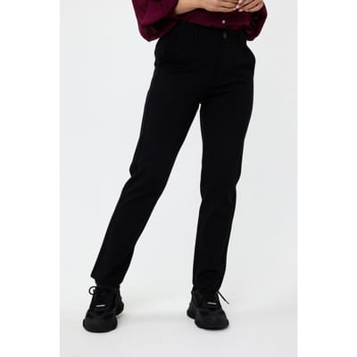 EsQualo Trouser Punto Slented Pocket Black Maat: XS | Pantalons Outlet | Dames | Zwart