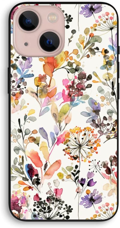 Case Company® - Hoesje geschikt voor iPhone 13 mini hoesje - Wilde grassen - Biologisch Afbreekbaar Telefoonhoesje - Bescherming alle Kanten en Schermrand