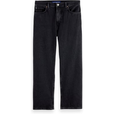 Scotch & Soda The Pitch Loose Fit Jeans Black Buzz Black Buzz Taglia: W34L32 | Relaxed fit jeans Outlet | Uomo | Nero