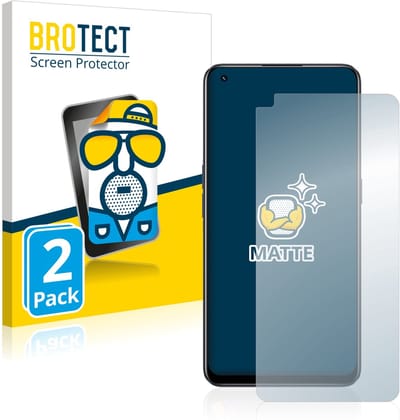 BROTECT - Screenprotector voor realme 9 Pro Plus - Folie Beschermfolie matte 2 Stuks