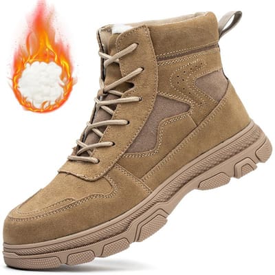 Werkveiligheidslaarzen Heren Veiligheidsschoenen Onverwoestbare Werksneakers Stalen Neus Laarzen Antislip Anti-plet Werkschoenen Heren Laarzen 38