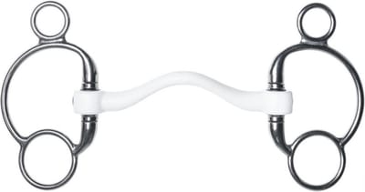 Mors pessoa voor paard met canon Trust Inno Sense Eggbutt Port Medium 15