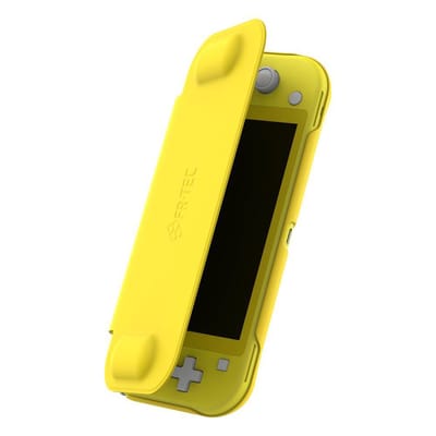FR-TEC Flip Case Cover - Geel - geschikt voor Nintendo Switch lite