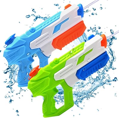 Lexium Waterpistool - Zomerspeelgoed - Watergevecht - Tuinspeelgoed - Waterpret - Verkoeling - Stranddag - Buitenspelen - Waterblaster - Vakantiespeelgoed - Super Soaker - Kinderspeelgoed - Zwembadspel - Zomercadeau - Water battle - Schietplezier - A
