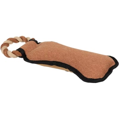 Duvoplus - Speelgoed Voor Dieren - Hond - Canvas Bijtbeen 11x28x5cm Meerkleurig - 1st