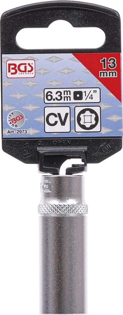 BGS Dopsleuteldop Super Lock, diep 1/4 13 mm