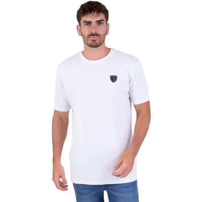 T-shirt van gewafeld materiaal Camberabero