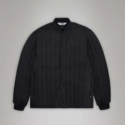 RAINS BANJA LINER BOMBER JACJET T1 Zwart S EU