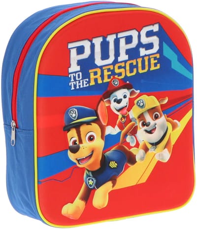 Paw Patrol 3D Rugzak - Schooltas - Polyester - Rood - Rugzak kind