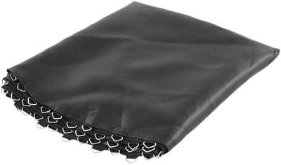 Vervangende Trampolinemat - Springmat Trampoline - Buiten Plezier - Versterkte Ringen - 6ft-16ft - Zwart