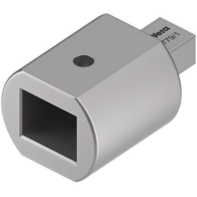 Wera 05078666001 7772 A insteekratel, omschakelbaar, 9 x 12 mm, 9 x 12 x 1/4 x 49 mm
