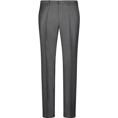 Roy Robson Broek Fine Wool Natural Stretch Grijs / male