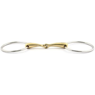 Mors 2 ringen voor paard standaard canon Jump'In