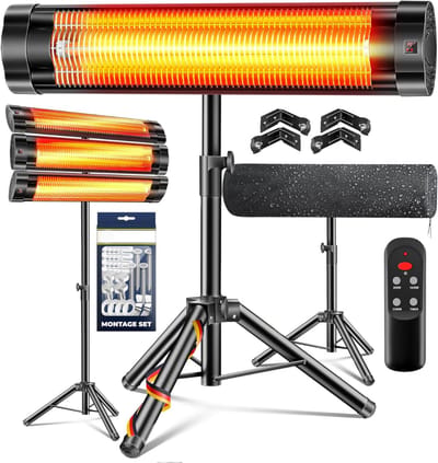 mavoa® Terrasverwarmers - Terrasheater - Infrarood heater (2500 W)