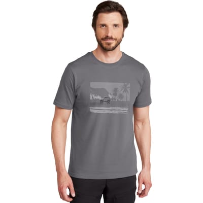 Mountain Warehouse Heren Ocean Drive T-Shirt (Donkergrijs)