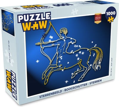 Puzzel Sterrenbeeld - Boogschutter - Sterren - Legpuzzel - Puzzel 1000 stukjes volwassenen