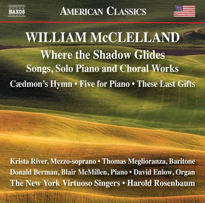Krista River, Alex Guerrero, Thomas Meglioranza - Where the Shadow Glides - Songs, Solo Piano and Choral Works (CD)