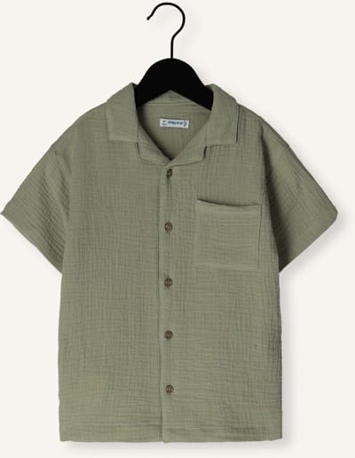 MAYORAL S/s Shirt Polo's & T-shirts Jongens - Polo shirt - Groen - Maat 92