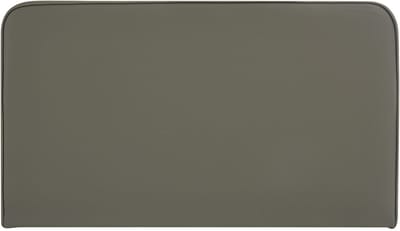Hoofdbord NAOFE 120 cm, gestoffeerd, met wandbevestiging – grijs