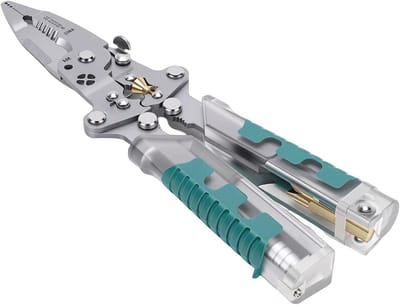 Draadstriptang Krimptang - Multifunctioneel Gereedschap - Elektrische Taken Uitvoeren - CrV-staal Constructie - 0.8-2.6 mm - Niet gespecificeerd