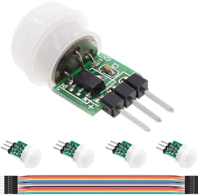 5 Stuks Bewegingssensor Module voor Menselijke Detectie PIR Mini IR Sensor
