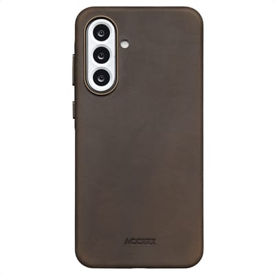 Accezz Hoesje - Geschikt voor Samsung Galaxy A56 (5G) - Vintage Leather met Magnetische Ring Backcover - Rustic Brown
