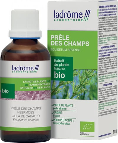 Ladrôme Extrait de Plante Fraîche Bio Prêle des Champs 50 ml