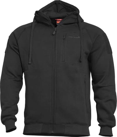 Pentagon Leonidas 2.0 Sweatshirt Met Rits Zwart 2XL Man