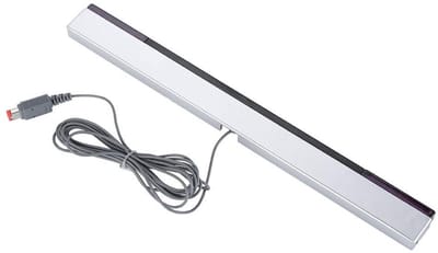 JGS Premium - Sensorbalk voor spelcomputers - Infrarood sensorlijst met kabel voor Wii/Wii U - Games accessoire met bedrade Ray Sensor Bar - Signaalontvanger voor optimale speelervaring