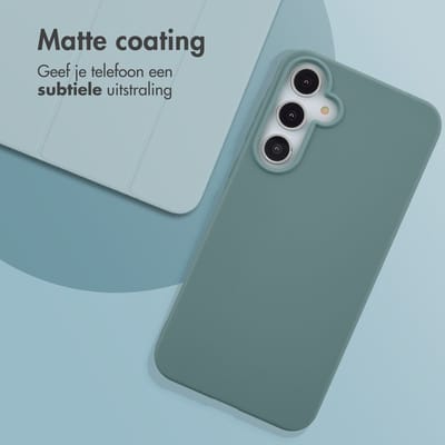 imoshion Hoesje - Geschikt voor Samsung Galaxy A55 (5G) - Color Backcover - Pine Green