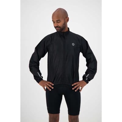 Rogelli Arizona - Winddicht Fietsjack Met Lange Mouwen - Heren - Maat 2XL - Zwart