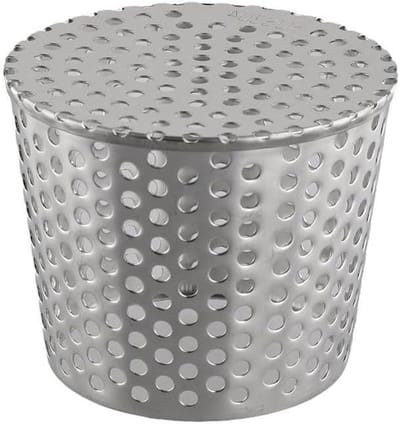 Dakgoot Bladbescherming - Regengoot Zeef - Dakgoot Schoonhouden - Roestvrij Staal Constructie - 90-110 mm - Zilver