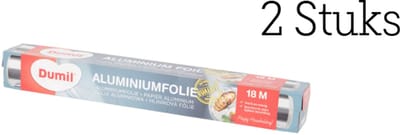 2x Dumil Aluminiumfolie Extra Dik 18 M