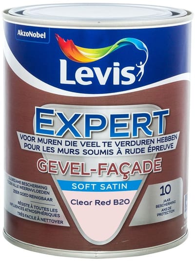 Levis - Expert Gevel Mix - Clear Red B20 - Mengverf - 1 L