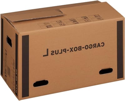 Verhuisdozen - Boekendozen Opslag - Veilig Transport - Extra Stabiel Karton - 64x34x36 cm - Bruin