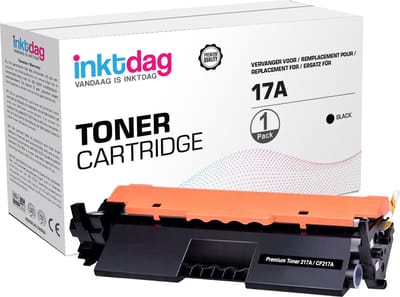 Inktdag compatible met HP 17A toner (HP CF217a) -hp-cf217a laser cartridge voor HP M102a/ M102w/ M130a/ M130fn/ M130fw/ M130nw/ M132a/ M132fn/ M132fp/ M132fw/ M132nw/ M132s
