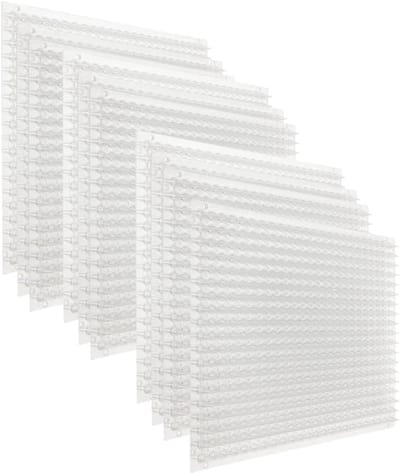 KZQ 10 Stuks Kattenafweermatten Met Spikes Binnen Trainingsmat Om Huisdieren Van Meubels Te Houden Herpositioneerbare Anti Krab Mat Voor Bank En Stoel
