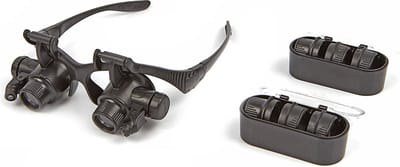 Extra Sterke Loupe Bril met 4 sets Lenzen
