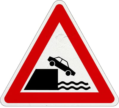 Onbeschermde kade bord - J26 | Sign Again materiaal | 20 cm