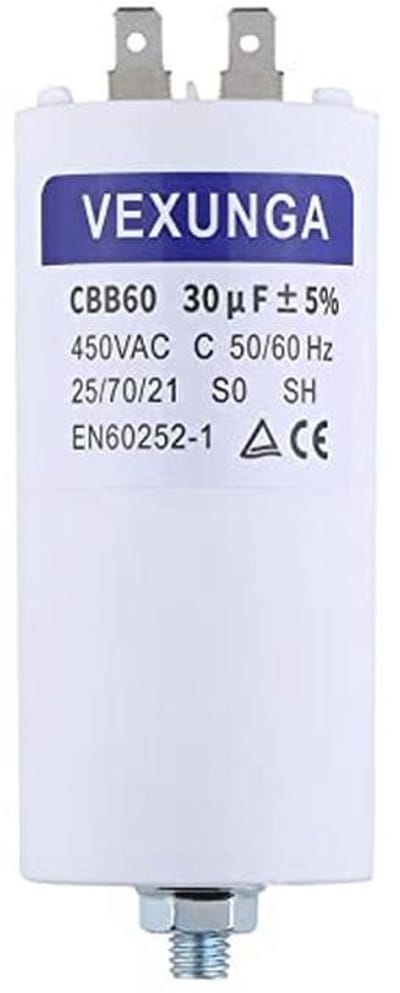 Motorcondensator 30µF 450V voor elektromotor