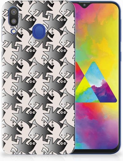 Samsung Galaxy M20 (Power) TPU Hoesje Salamander Grey