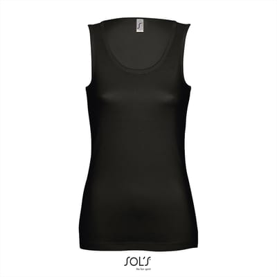 SOL'S Women´s Tank Top Jane L172 - Deep Black - S