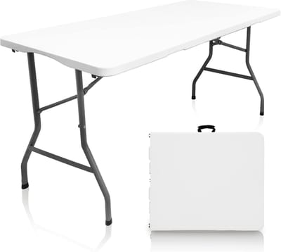 Kunststof klaptafel bi-fold 150 cm