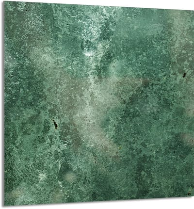 TMK ArtDeko - Glasplaat Bescherming - 60x65 cm - Turkis - Voor Keuken